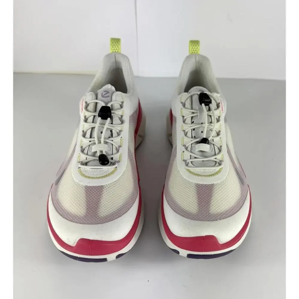 ECCO Biom 2.2 White Lavender Womens Athletic Fuidform Sneaker EU 42 US 11/11.5